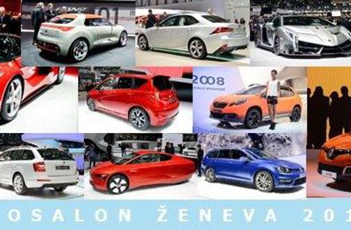 Avtosalon Ženeva 2013 - glavne zvezde