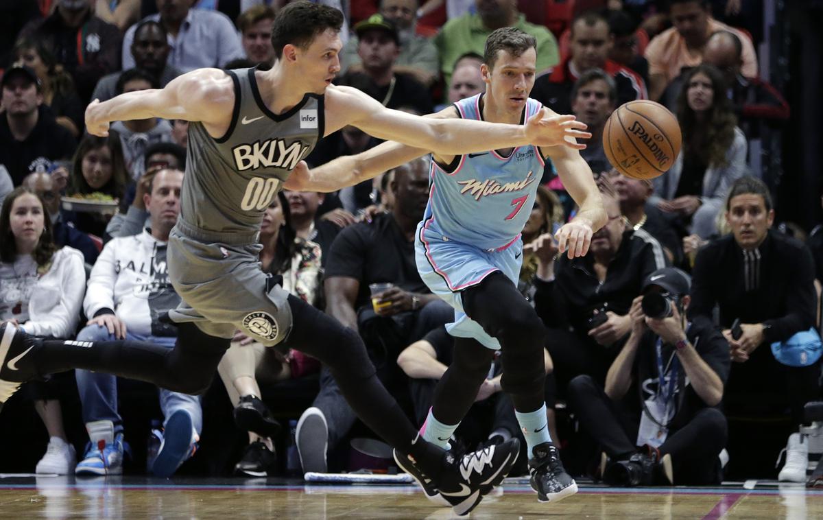 Goran Dragić | Goran Dragić je bil aktiven drugo noč zapored. Tokrat so mu nasproti stali košarkarji Brooklyn Nets. | Foto Reuters