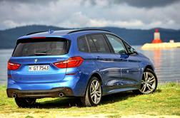 BMW serije 2 gran tourer – bolj družinski in tudi kot sedemsedežnik