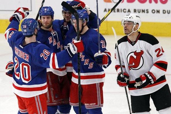 Rangers v zadnji tretjini strli New Jersey