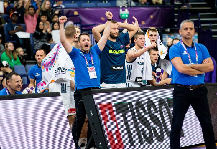 Sekulić je bil del strokovnega štaba tudi na zlatem EuroBasketu 2017. | Foto: Vid Ponikvar