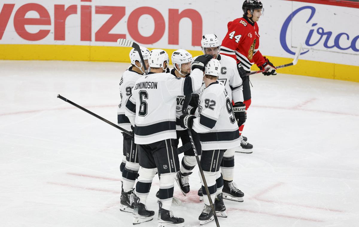 Los Angeles Kings, Anže Kopitar | Los Angeles Kings Anžeta Kopitarja so premagali Chicago. | Foto Guliverimage
