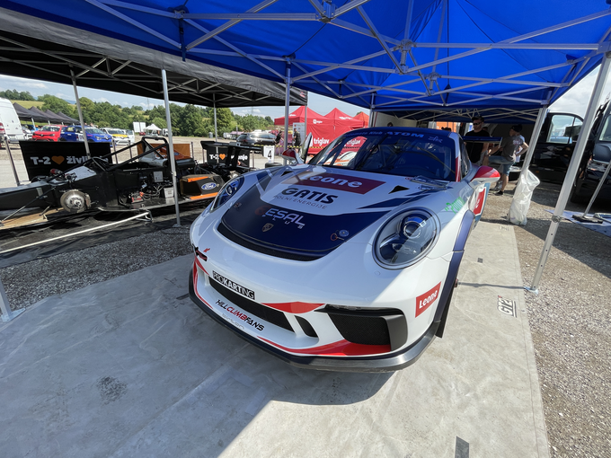 Matevž Čuden Porsche GT3 | Foto: Gregor Pavšič