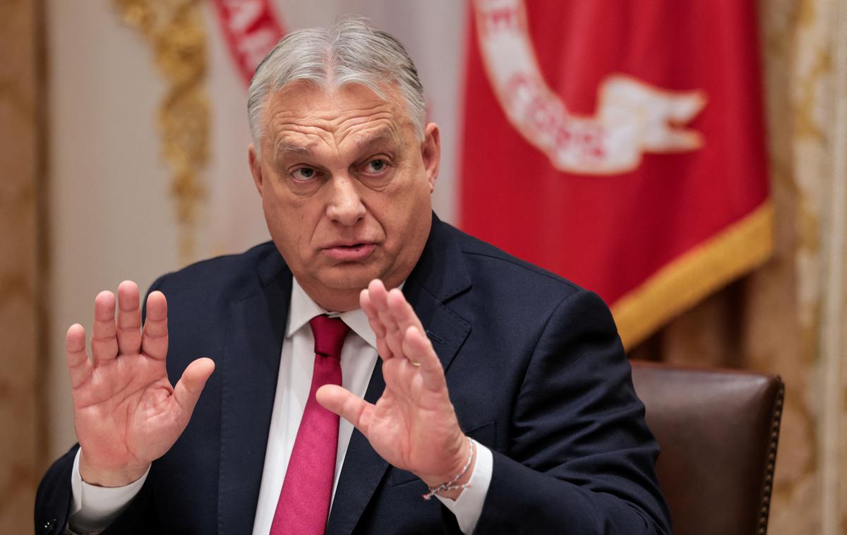 Viktor Orban | "Če bodo evropski voditelji, ki podpirajo vojno, še naprej pošiljali denar in orožje Ukrajini brez podpore ZDA, bodo tlakovali pot evropsko-ruskemu konfliktu. Evropa zelo dobro ve, kam vodi ta pot, in posledice so bile vedno tragične," je opozoril madžarski premier.  | Foto Reuters