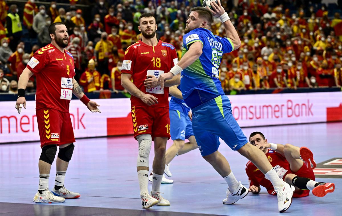 slovenska rokometna reprezentanca, Slovenija : Severna Makedonija, Matic Suholežnik | Matic Suholežnik bo nadaljeval kariero v dresu Slovana. | Foto Reuters