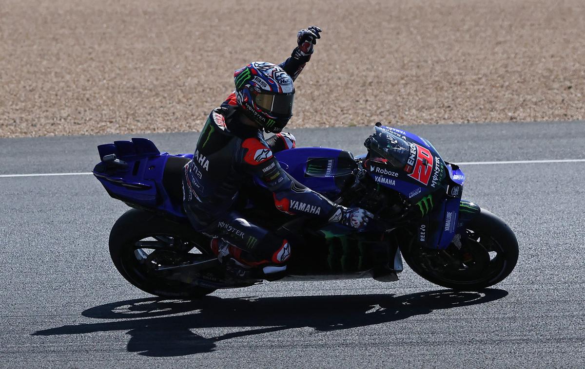 Fabio Quartararo | Fabio Quartararo (Yamaha) je osvojil prvi startni položaj za veliko nagrado Velike Britanije. | Foto Reuters