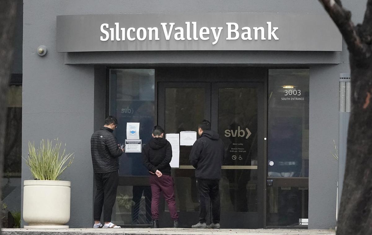 Silicon Valley Bank (SVB) | Gre za največji propad ene od ameriških bank po letu 2008.  | Foto Guliverimage