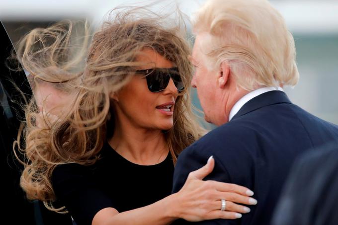 Melania Trump je med Američani že dalj časa bolj priljubljena od svojega moža Donalda Trumpa. | Foto: Reuters