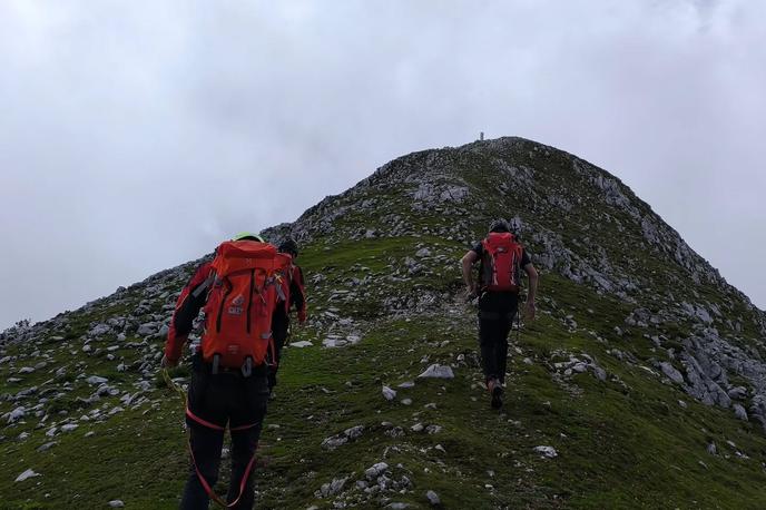 gorski reševalec, reševanje, gore, iskalna akcija | V iskalni akciji je sodelovalo več reševalcev. Našli niso nobenih sledi. | Foto GRS Tržič