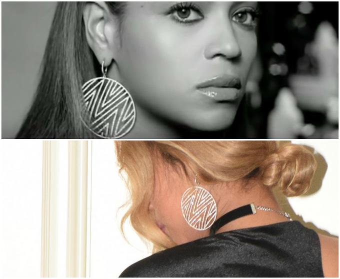 Na zgornji fotografiji je prizor iz videospota iz leta 2009, spodaj pa je najnovejša fotografija. | Foto: Beyonce.com