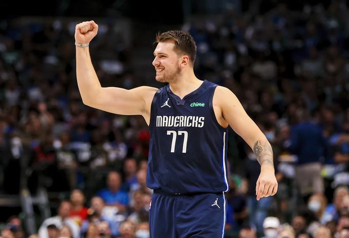 Luka Dončić je zaostal le za točko za strelskim izkupičkom z zadnje tekme v Torontu. | Foto: Reuters