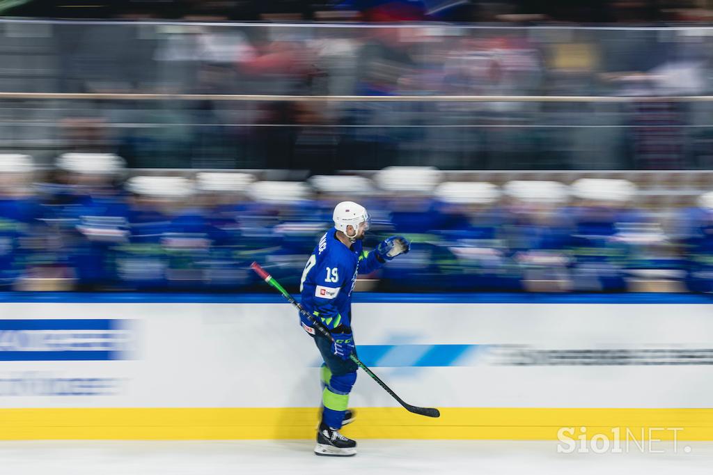 SP v hokeju (Ljubljana): Slovenija - Madžarska