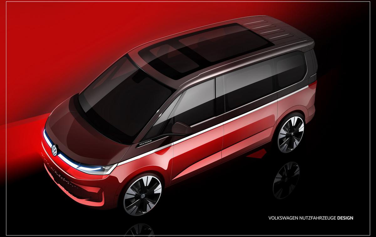 Volkswagen multivan | Novega multivana bodo pri Volkswagnu predvidoma razkrili naslednji mesec. | Foto Volkswagen