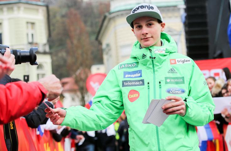 Letos v Planici je bil le v vlogi gledalca. Kako bo v tej sezoni? | Foto: Matic Klanšek Velej/Sportida
