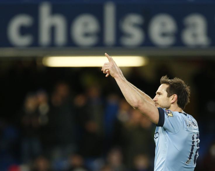 Frank Lampard "Samo eden je Frank Lampard," pravi o najboljšem strelcu v zgodovini Chelseaja. | Foto: Reuters