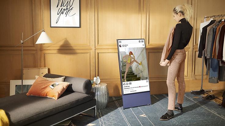 samsung tv Mobilnim napravam najprijaznejši televizor - The Sero. | Foto: Samsung