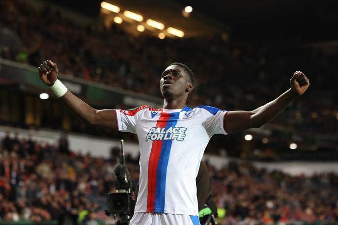 Ismaila Sarr | Ismaila Sarr je zatresel mrežo Šahtarja že po 21 sekundah. | Foto Reuters
