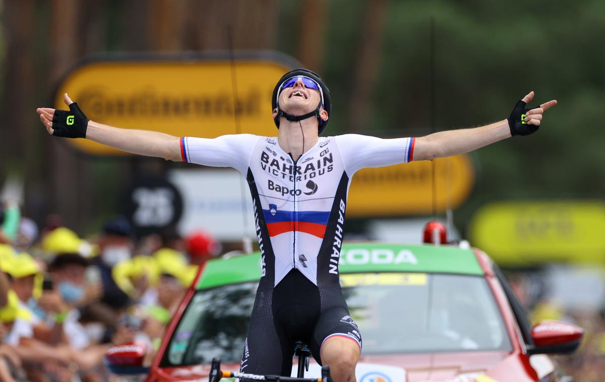 Matej Mohorič | Matej Mohorič je junak sedme etape letošnjega Toura. | Foto Reuters