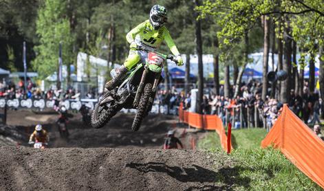 Febvre v slogu Gajserja, ponesrečena vožnja Pancarja