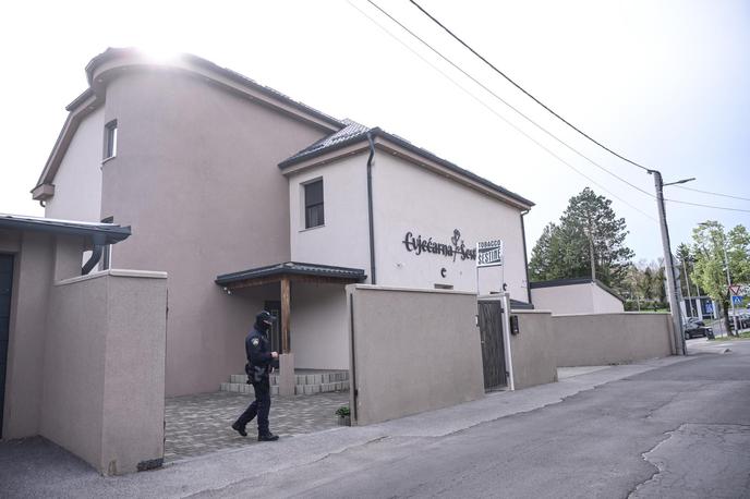 Umor v Zagrebu | Hiša v zagrebškem naselju Šestine, kjer so v nedeljo zvečer odjeknili streli. | Foto Pixsell/Igor Soban