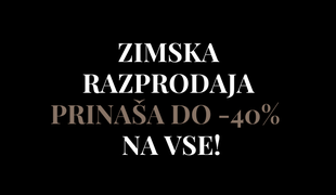 Zimska razprodaja prinaša do 40 odstotkov popusta!