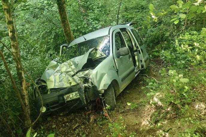 Prometna nesreča | Več informacij o umrli osebi za zdaj ni znanih. | Foto PGD Šentrupert
