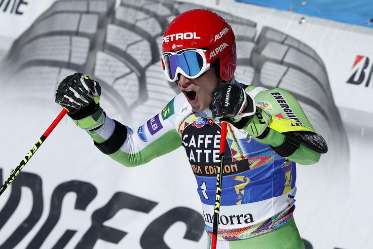 Sezono je končal kot četrti veleslalomist. | Foto: Reuters