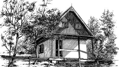 Planinsko zavetišče na Koradi (803 m)