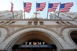 Trump je pred vrati Bele hiše odprl luksuzni hotel #foto