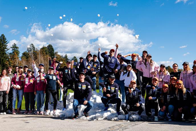 Kepanje na Brdu pri Kranju, junaki zime vstopili v olimpijsko sezono