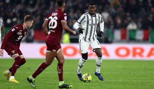 Pogba igral prvič po 315 dneh, Juve slavil