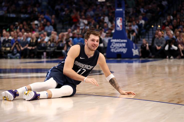 Luka Dončić je v življenjski formi. V ligi NBA mu uspevajo stvari, o katerih lahko navadni smrtniki le sanjajo. | Foto: Guliverimage/Getty Images