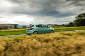 Opel corsa LPG - fotogalerija testnega vozila