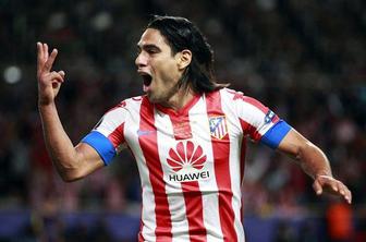 Falcao pred Messijem, Atletico tik za Barcelono