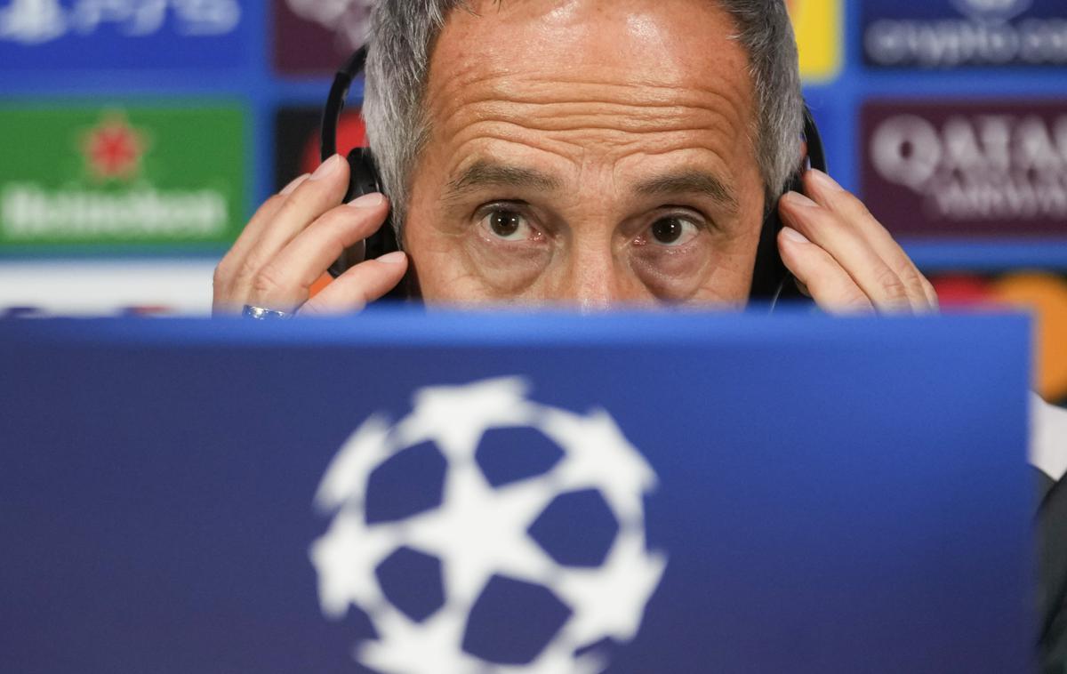 Adi Hütter | Varovanci Adija Hütterja so naleteli na nepričakovane težave. V sredo jim je zatajilo letalo, dan pozneje pa so v Belgiji izgubili dvoboj kar z 1:4. | Foto Guliverimage