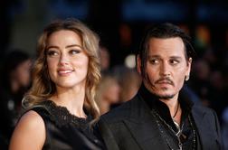Johnny Depp spet samski: njegova 22 let mlajša žena hoče ločitev