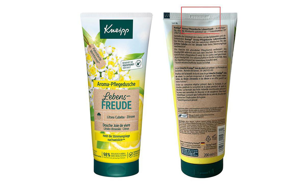 gel tuš, Kneipp, odpoklic | Omenjenega izdelka ne uporabljajte, svetujejo.  | Foto kneipp.com