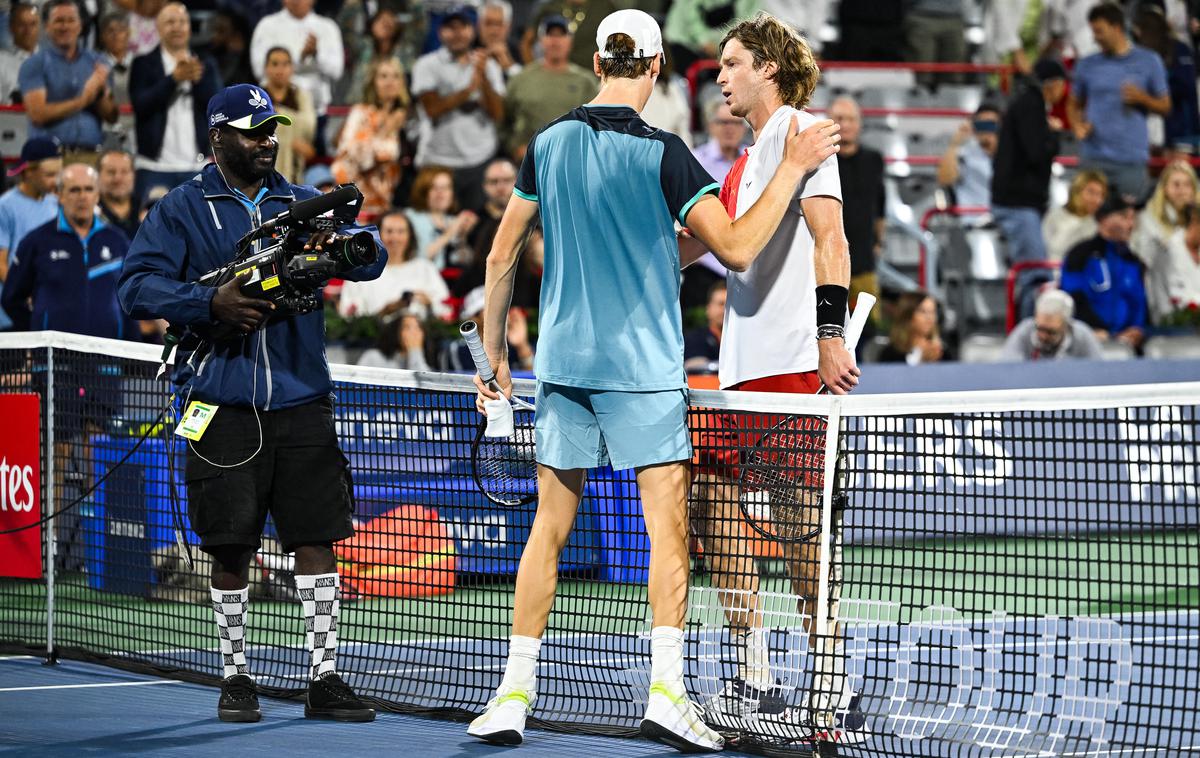 Jannik Sinner, Andrej Rubljov | Foto Reuters