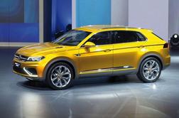 Volkswagen crossblue coupe kot hibridni športni SUV