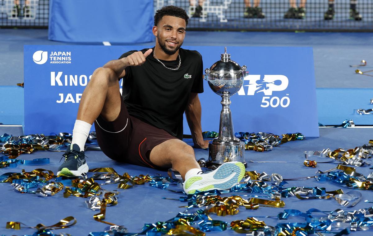 Arthur Fils | Arthur Fils je v četrtem finalu ATP v karieri prišel do tretjega naslova. | Foto Reuters