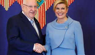 Hrvaška predsednica posnemala Melanio Trump