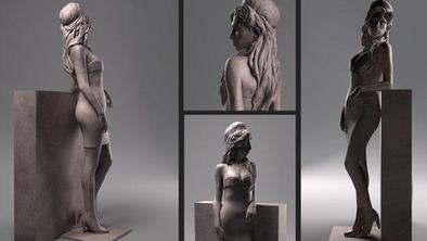 Razkriti obrisi kipa Amy Winehouse