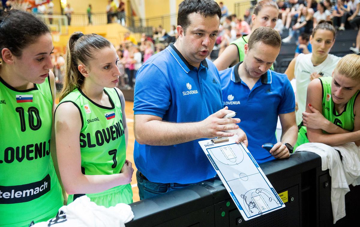 Damir Grgić | Slovenke so pred nadaljevanjem kvalifikacij ugnale Švedinje.  | Foto Vid Ponikvar