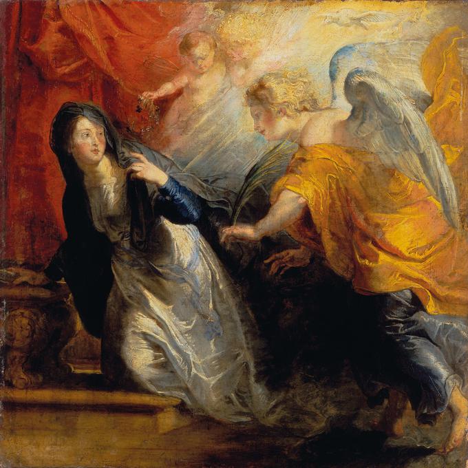 Tudi Peter Paul Rubens, vodilni slikar flamske baročne tradicije (na fotografiji slika, ki je na razstavi), je zelo priljubljen med zbiratelji. Njegovo delo Pokol nedolžnih so leta 2002 prodali za več kot 76 milijonov dolarjev. | Foto: Narodna galerija