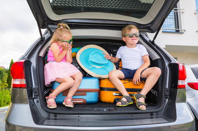 dopust, pakiranje, avto, otrok | Foto: Shutterstock
