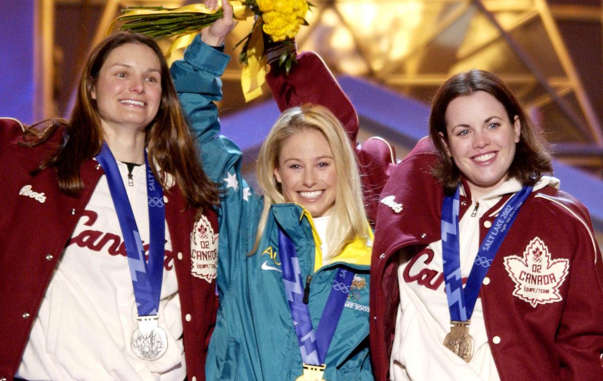 Alisa Camplin | Alisa Camplin je spisala dve posebni zgodbi na zimskih olimpijskih igrah 2002 in 2006. | Foto Guliverimage