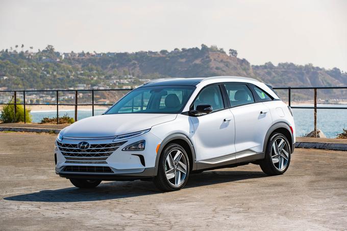 Poleg toyote mirai je hyundai nexo najbolj znan serijski avtomobil s pogonom na vodik. | Foto: Hyundai