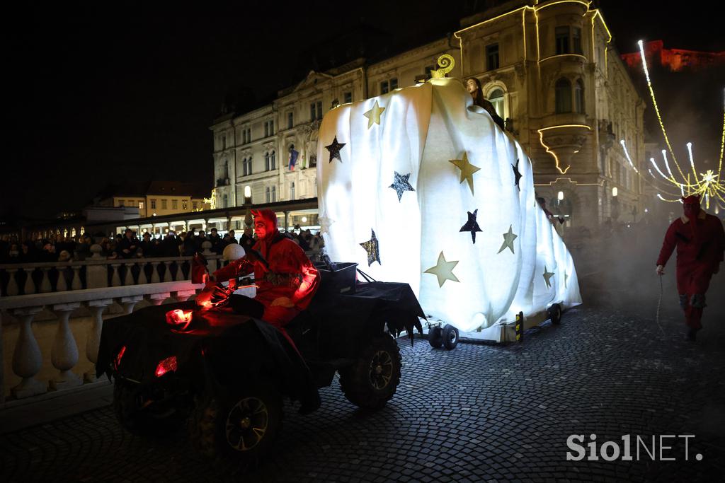 Miklavžev sprevod Ljubljana