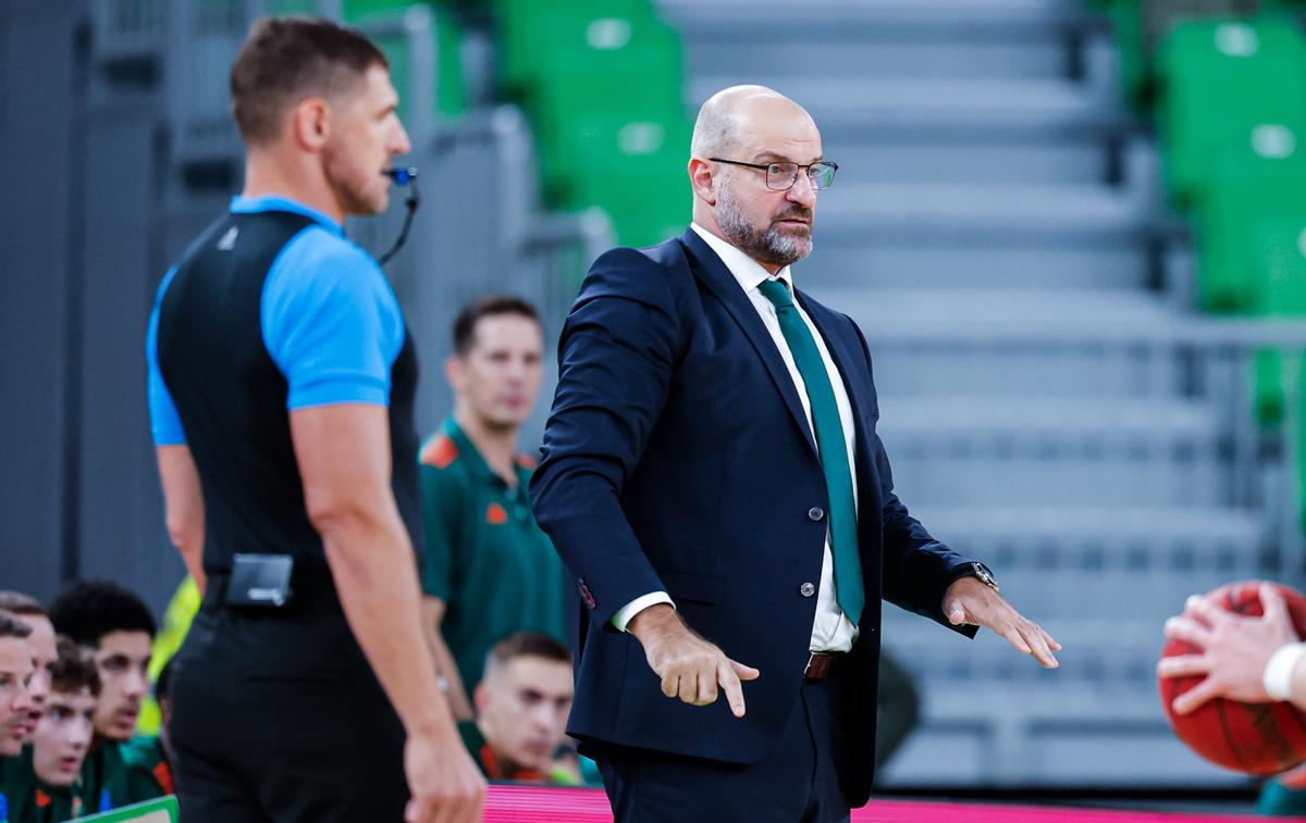 Cedevita Olimpija : Manresa, Zvezdan Mitrović | Zvezdan Mitrović ne bo smel voditi naslednje tekme lige ABA. | Foto Aleš Fevžer