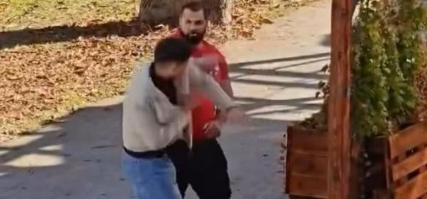 Moški, ki je povzročil še en incident, prestaja nadomestno zaporno kazen #video